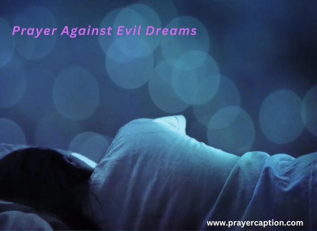 Prayer Against Evil Dreams